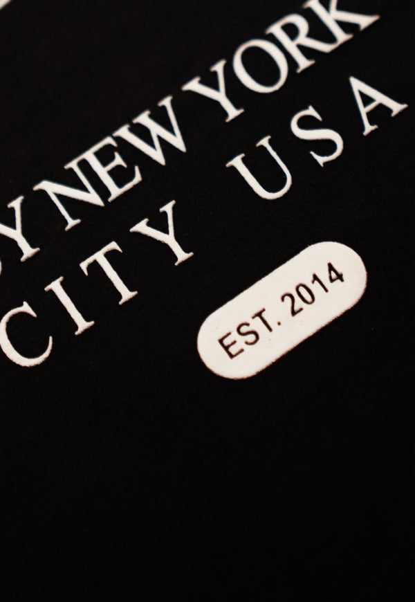 Camiseta Streetwear New York USA Preta