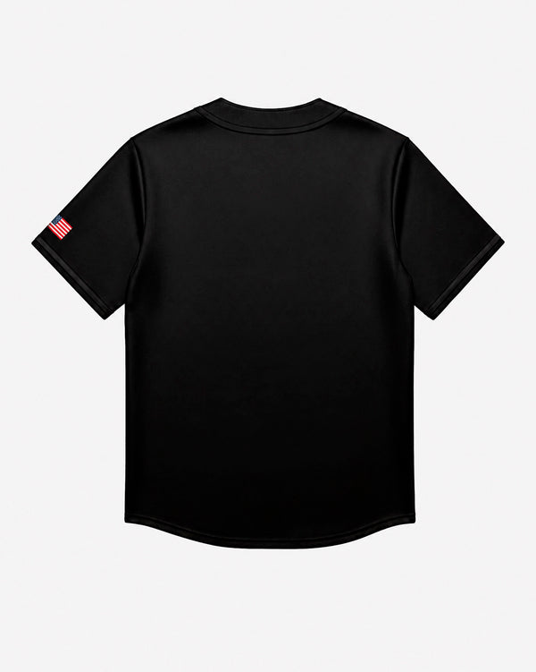 Brooklyn baseball jersey, black.