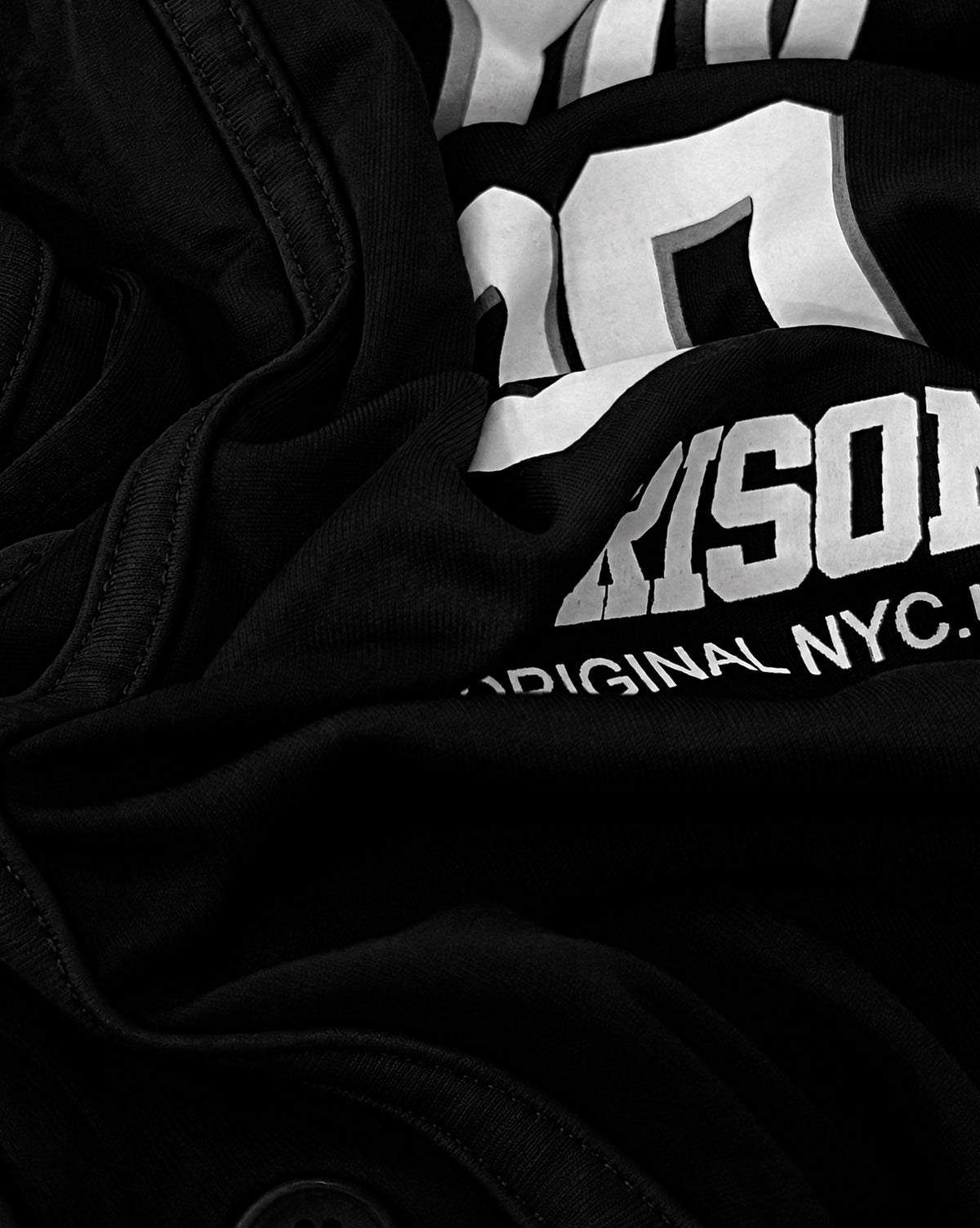Brooklyn baseball jersey, black.