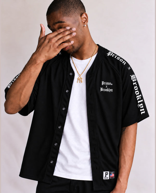 Camisa de Baseball Brooklyn x Prison