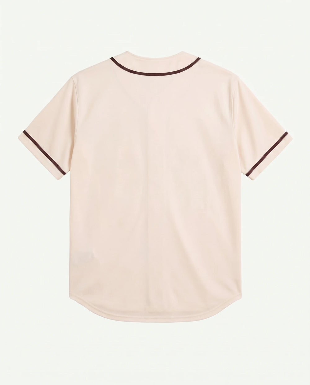Camisa baseball masculina off white New York Prison vista de frente