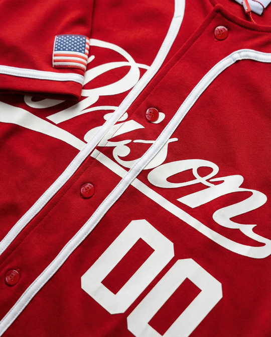 Camisa Baseball Yankees Vermelha 00