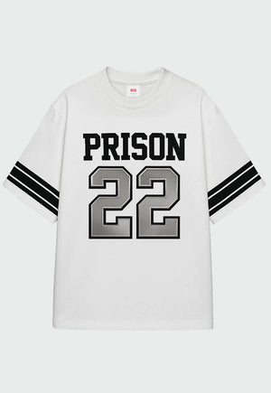 Camiseta basquete College 22 Branca - Prison®Camiseta