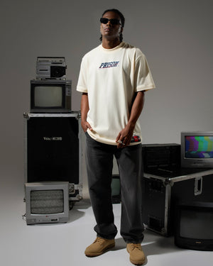 Camiseta boxe oversized off white - Prison®Camiseta