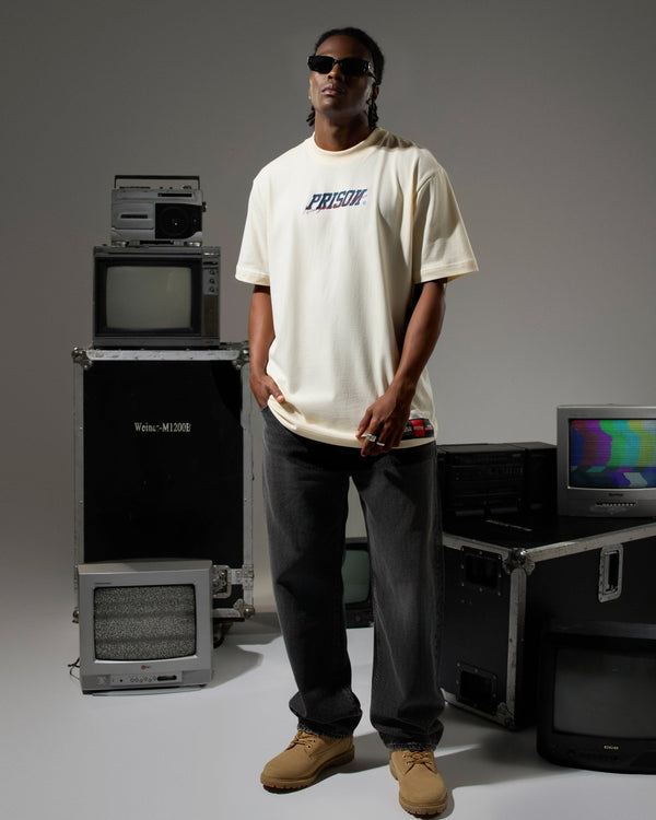 Camiseta boxe oversized off white - Prison®Camiseta