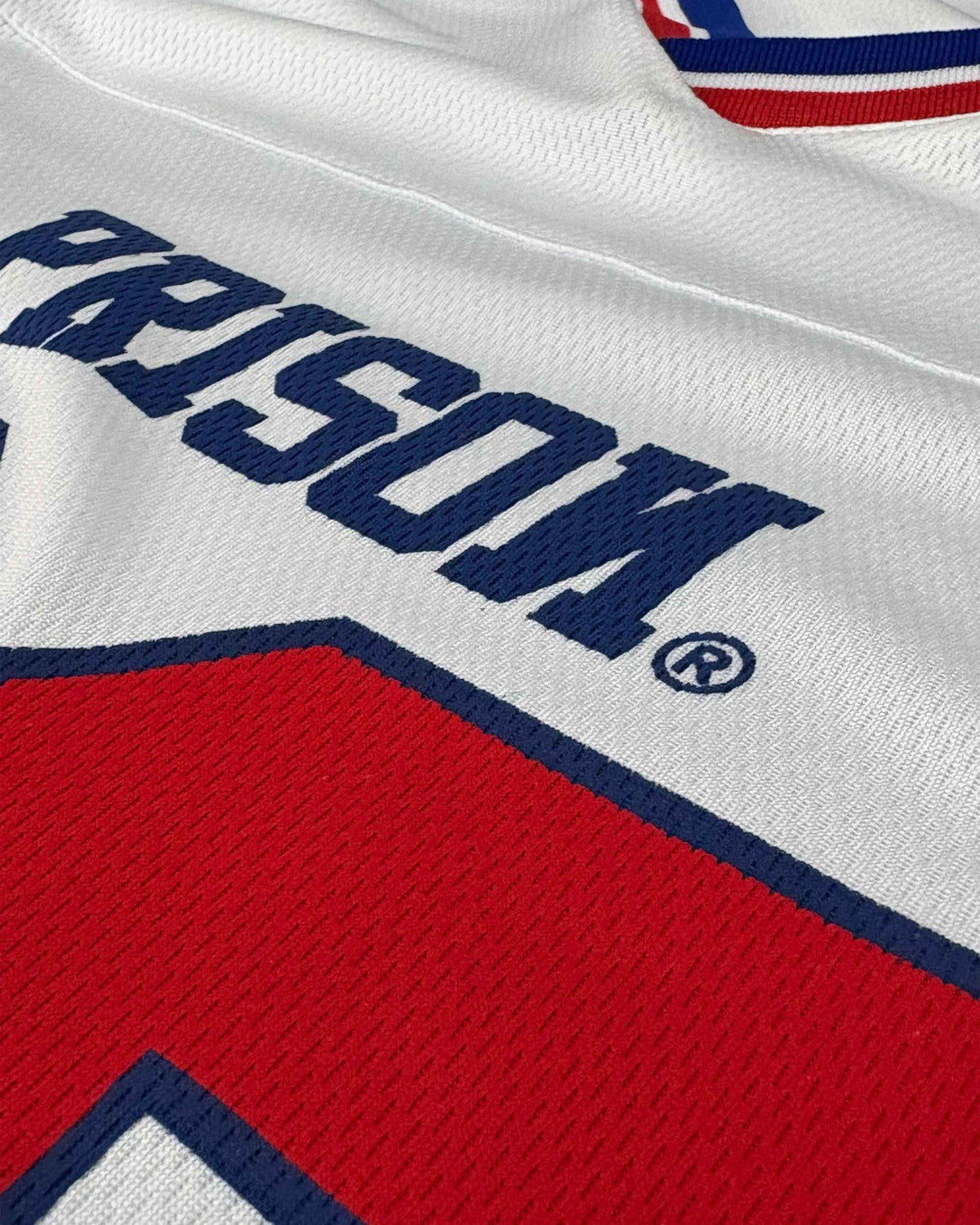 Camiseta futebol americano oversized branca - Prison®Camiseta futebol americano