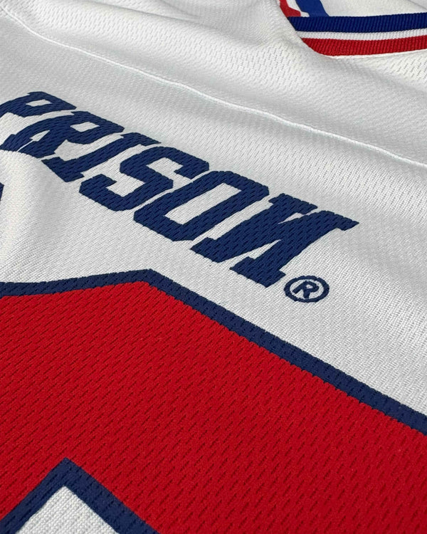 Camiseta futebol americano oversized branca - Prison®Camiseta futebol americano