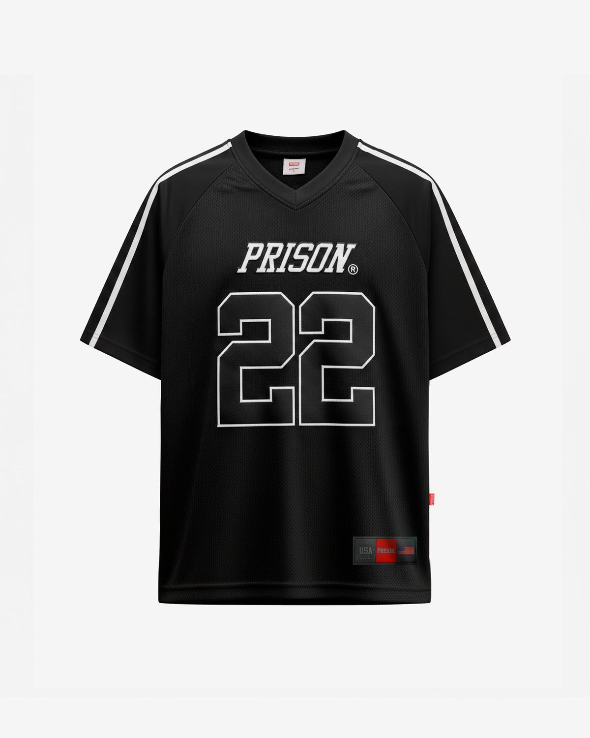 Camiseta futebol americano oversized preta - Prison®Camiseta