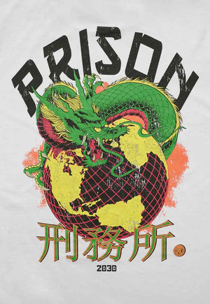 Camiseta Global Dragon Branca - Prison®Camiseta