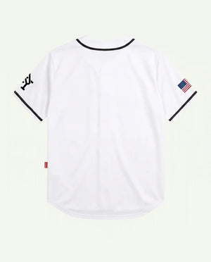 Camisa de Baseball NY Prison Branca 00
