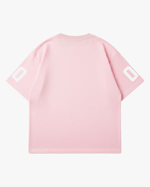 Camiseta Jersey Oversized PRISON® Feed the Fam rosa - Prison®Camiseta oversized
