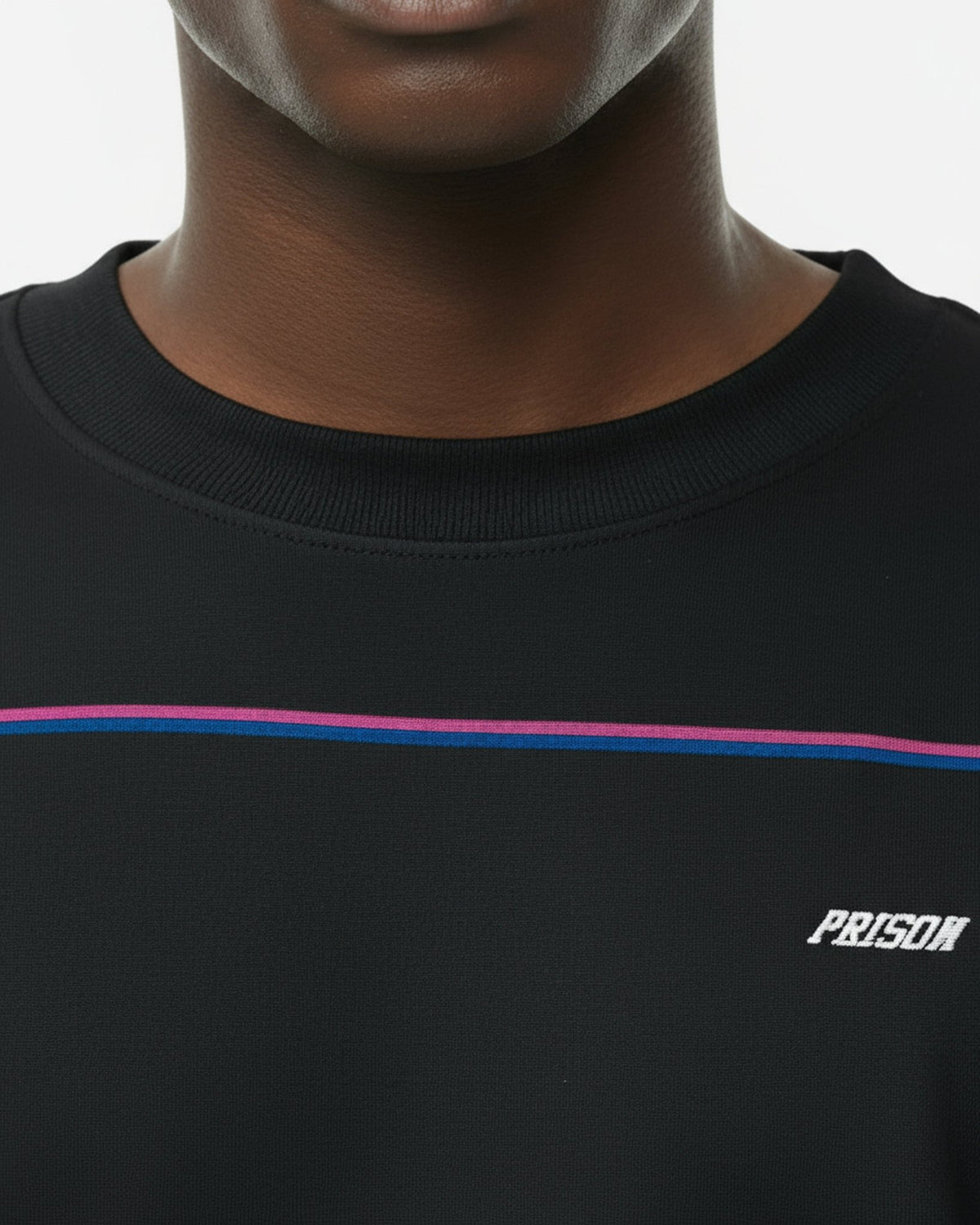 Camiseta listrada Brooklyn Lines preta - Prison®Camiseta