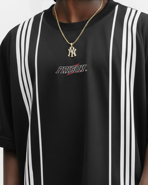 Camiseta listrada masculina preta - Prison®Camiseta