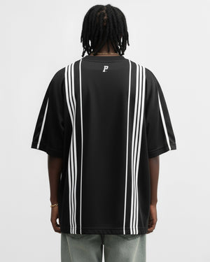 Camiseta listrada masculina preta - Prison®Camiseta