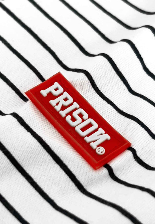 Camiseta Listrada Over Branca - Prison®Camiseta