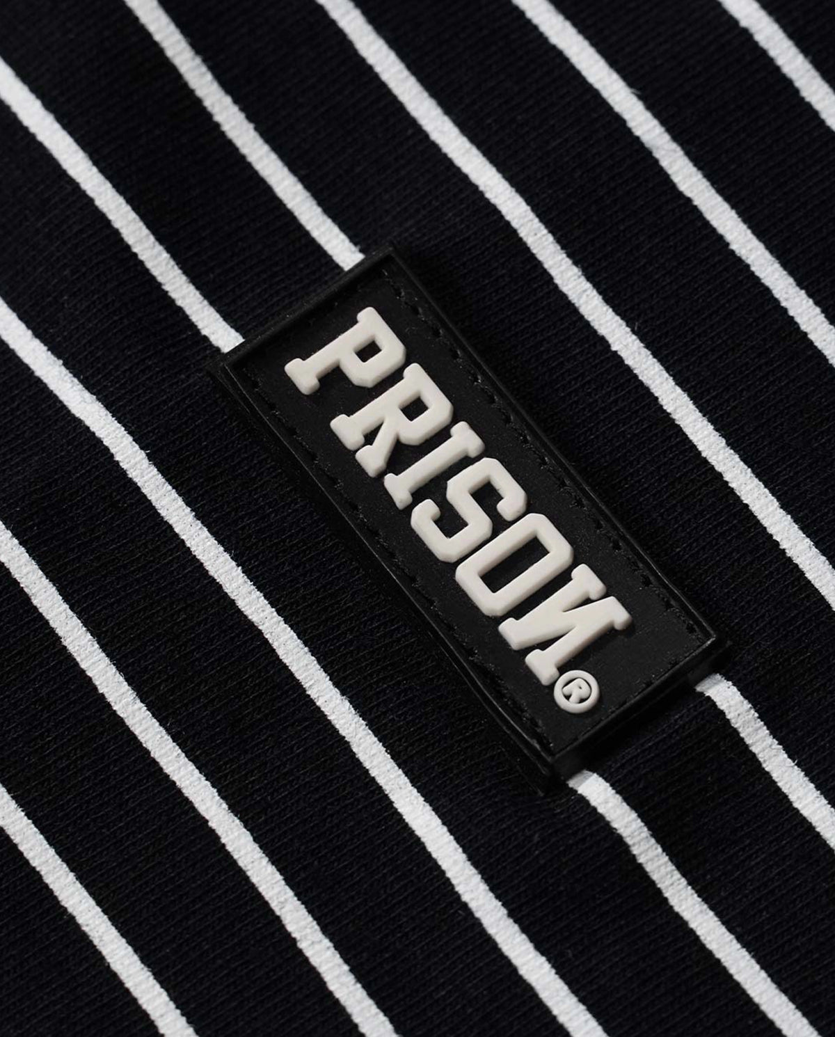 Black Striped Oversized T-Shirt