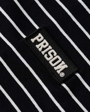 Black Striped Oversized T-Shirt