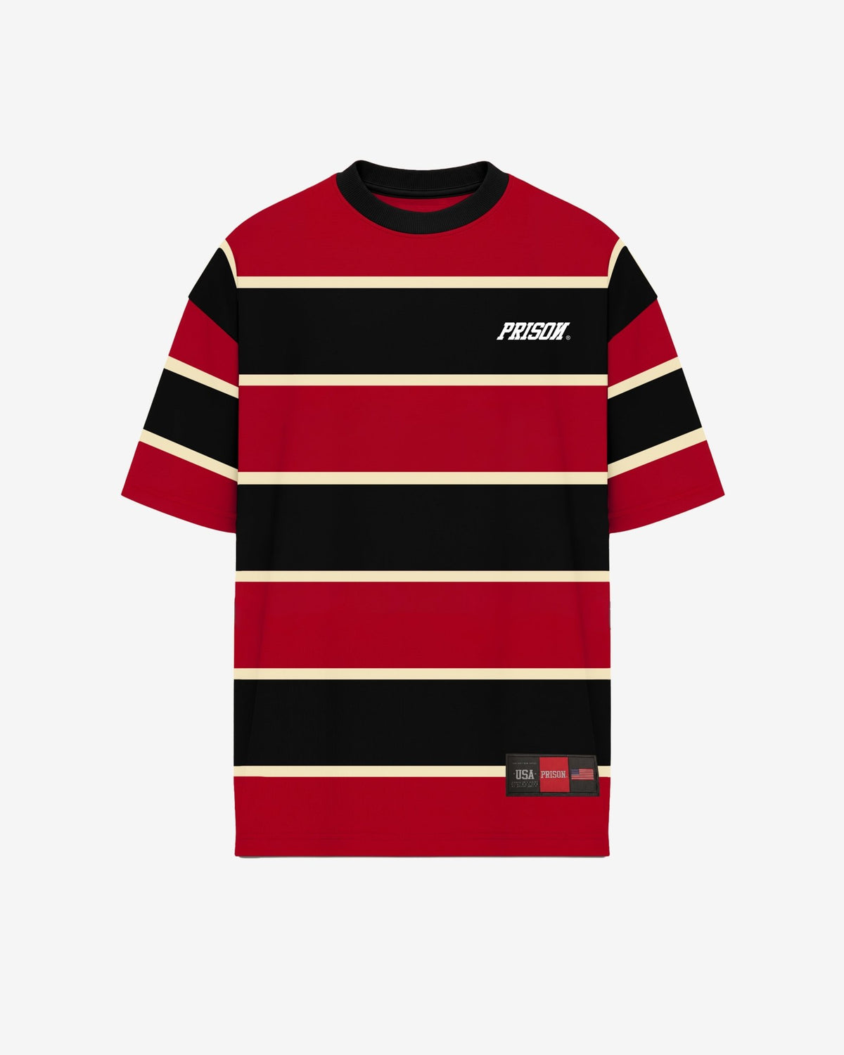 Camiseta listrada Rubro - Prison®Camiseta