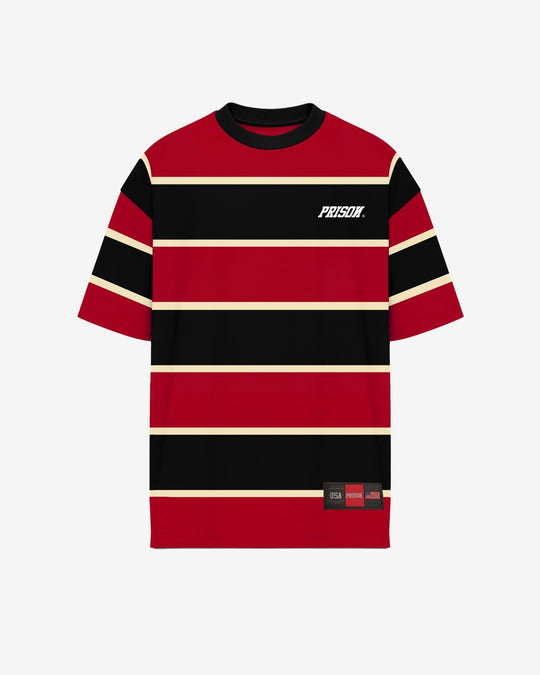 Camiseta listrada Rubro - Prison®Camiseta