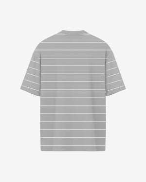 Camiseta listrada streetwear Grey lines - Prison®Camiseta listrada