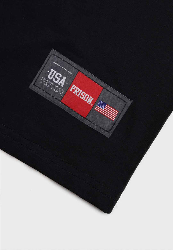 Camiseta Logo Sport Preta - Prison®Camiseta
