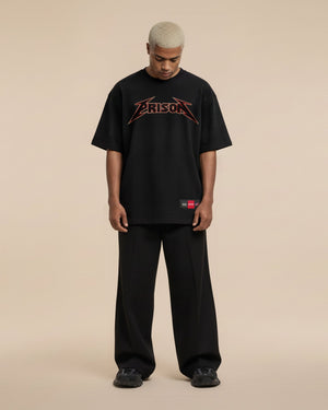 Camiseta metal rock preta - Prison®Camiseta