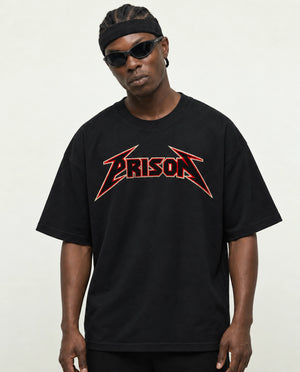 Black metal rock t-shirt