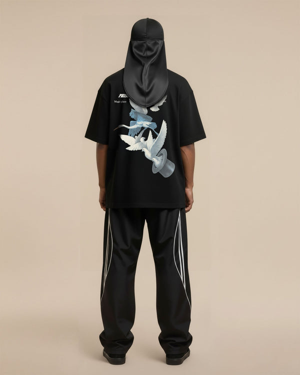 Camiseta minimal birds preta - Prison®Camiseta