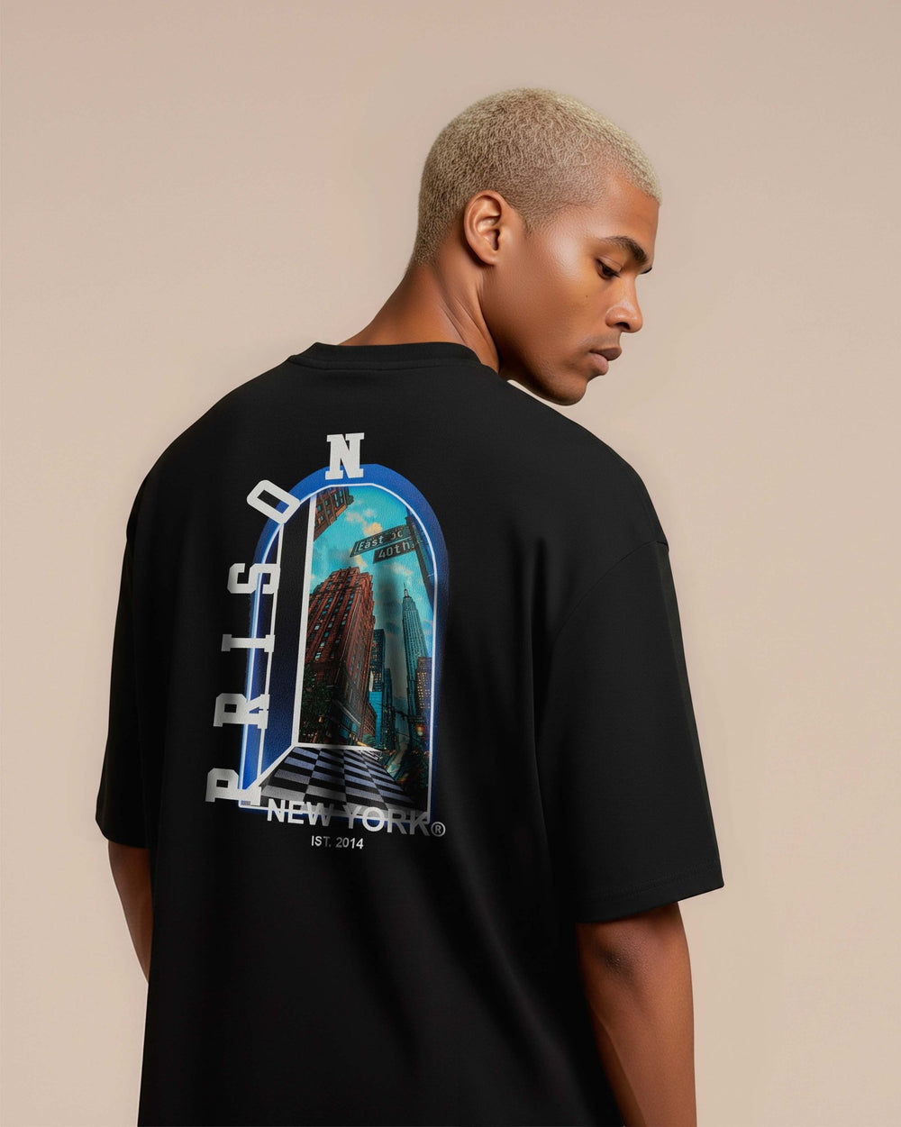 Camiseta nova york city preta - Prison®Camiseta