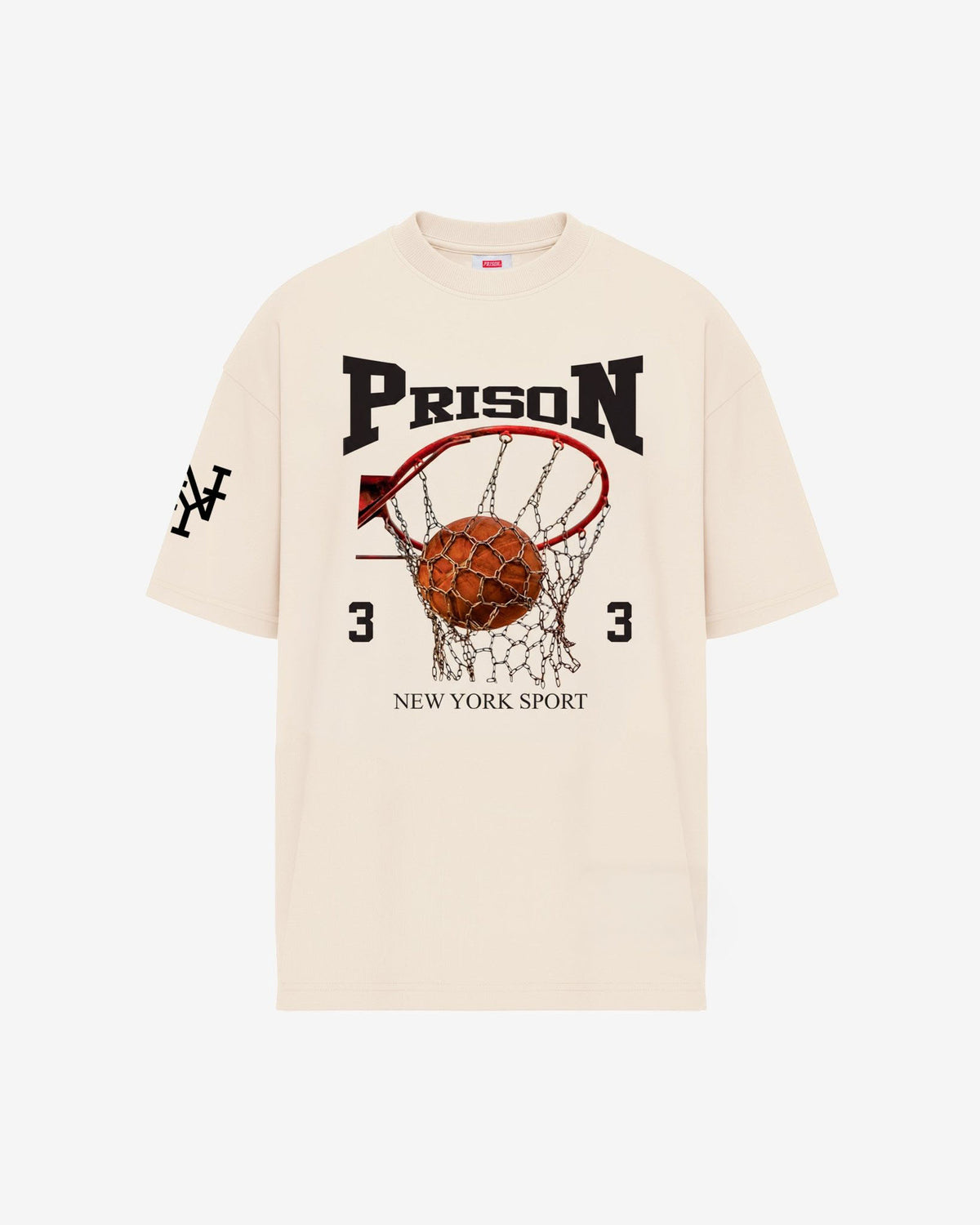 Oversized basketball hoop t-shirt 