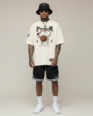 Camiseta oversized basketball hoop - Prison®Camiseta