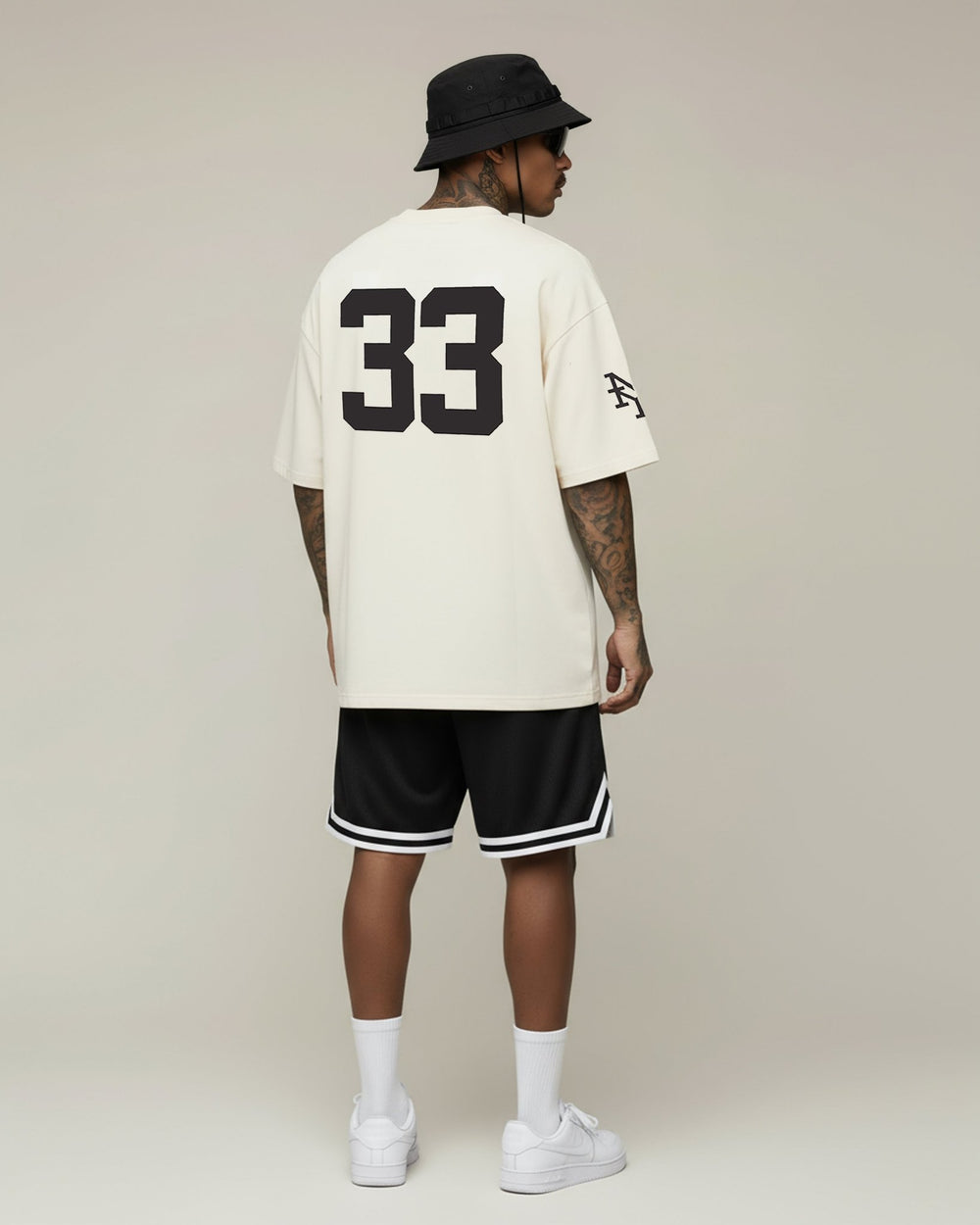 Oversized basketball hoop t-shirt 