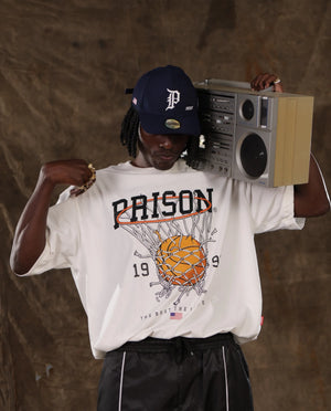 Camiseta Basquete Oversized 1992 Net Off-White