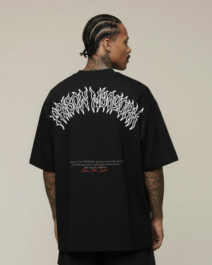 Camiseta oversized boxy core preta - Prison®Camiseta oversized