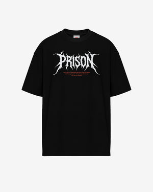 Camiseta oversized boxy core preta - Prison®Camiseta oversized
