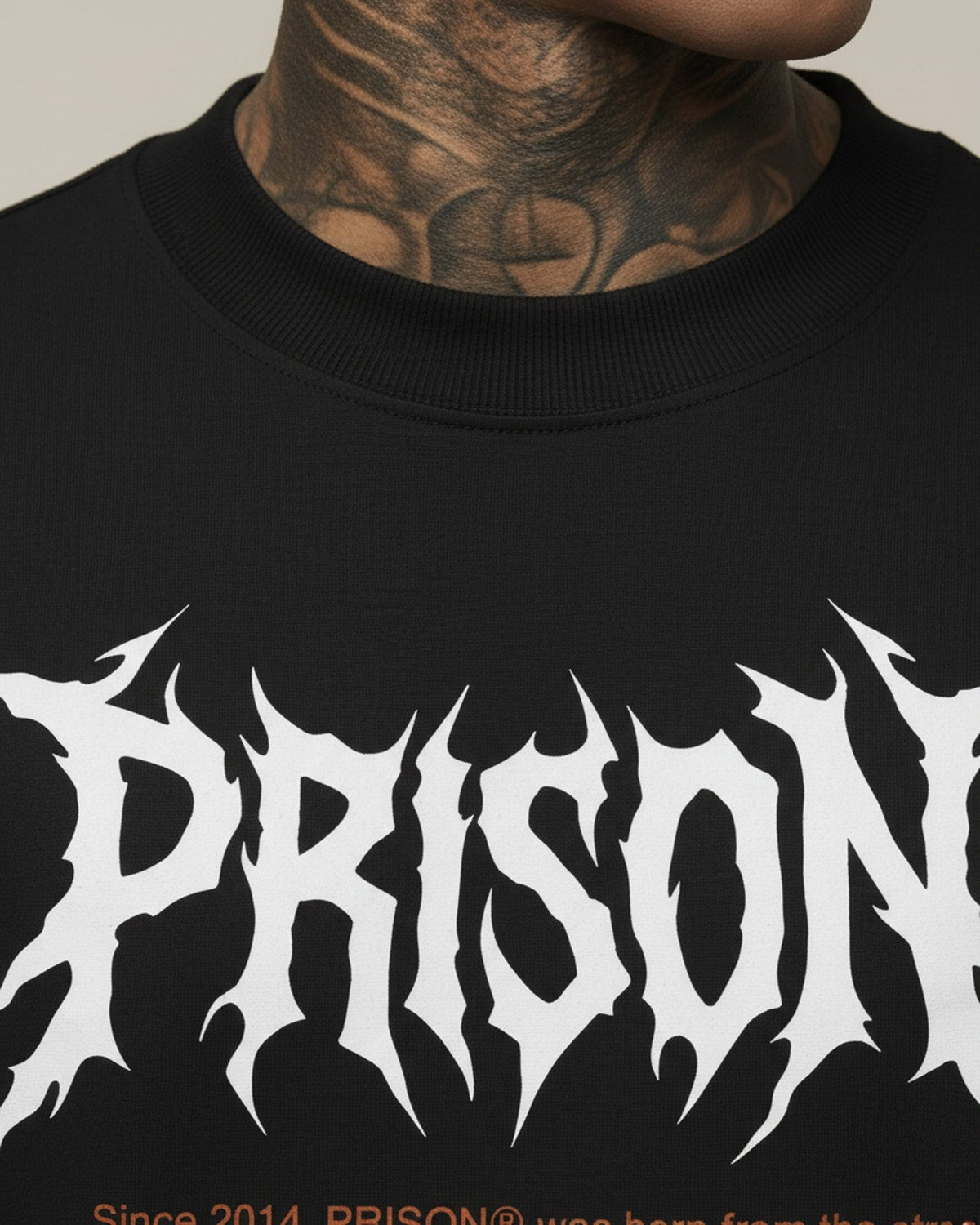 Camiseta oversized boxy core preta - Prison®Camiseta oversized