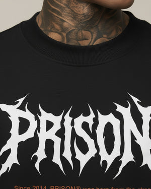 Camiseta oversized boxy core preta - Prison®Camiseta oversized