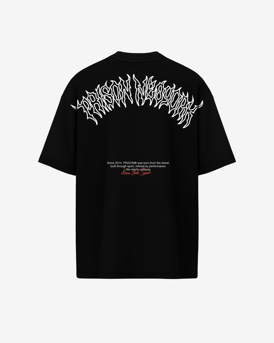 Camiseta oversized boxy core preta - Prison®Camiseta oversized