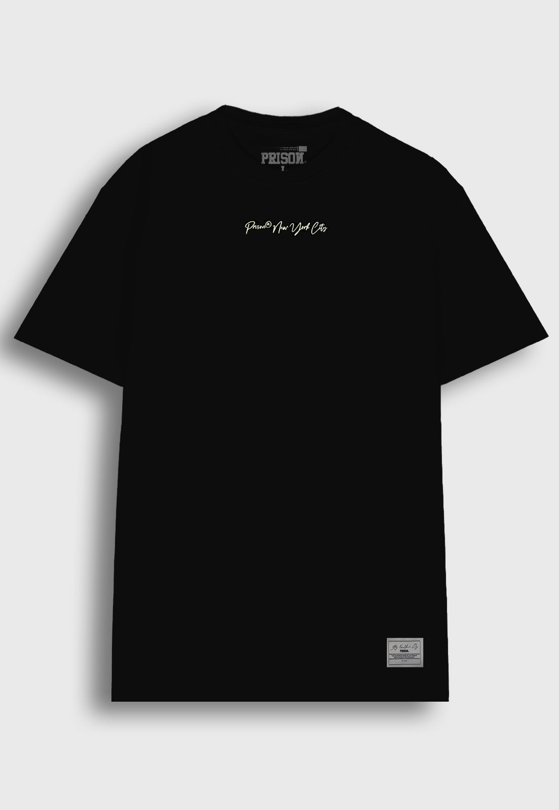 Camiseta Oversized Essencial NYC Preta - Prison®Camiseta