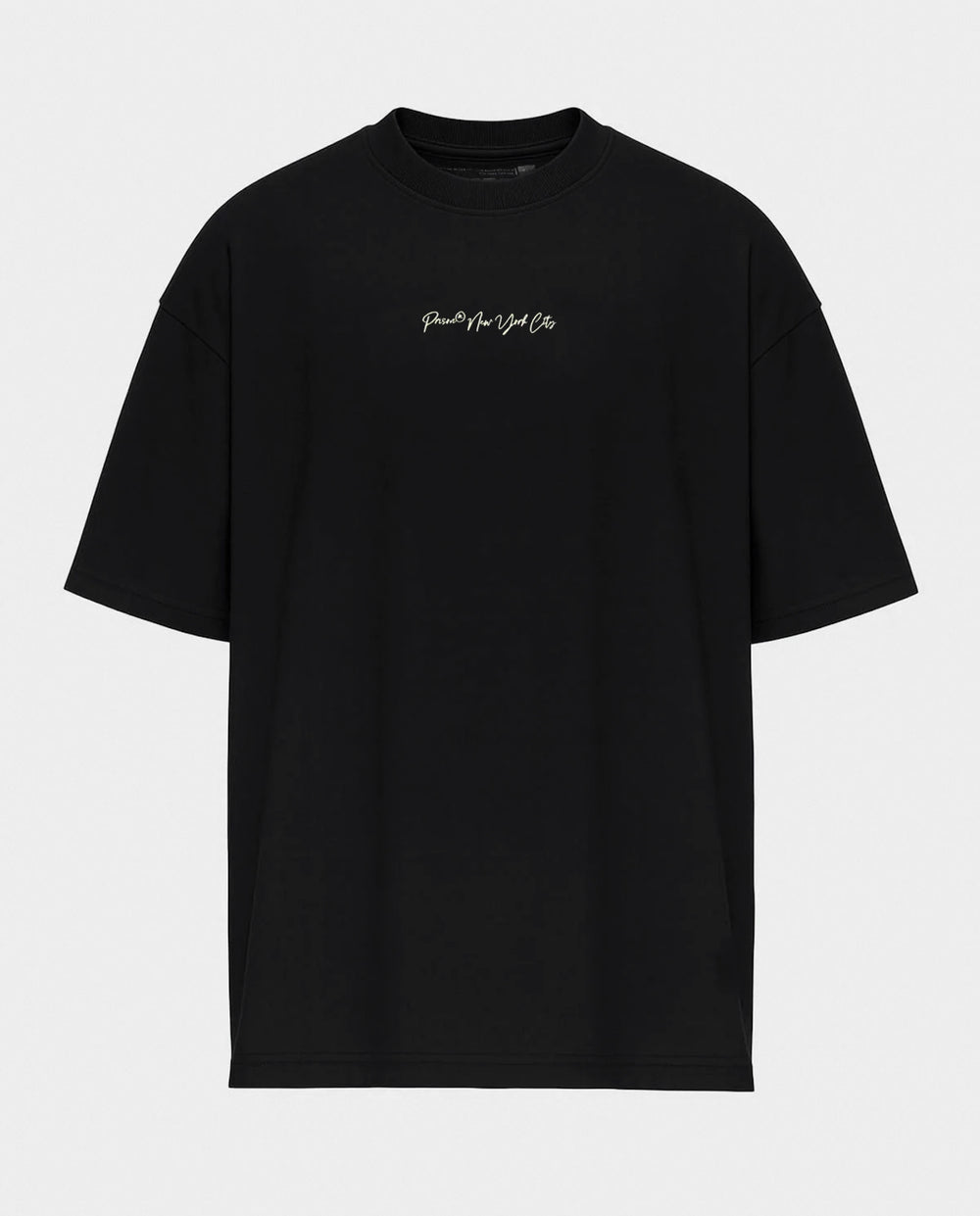 Camiseta Oversized Essencial NYC Preta