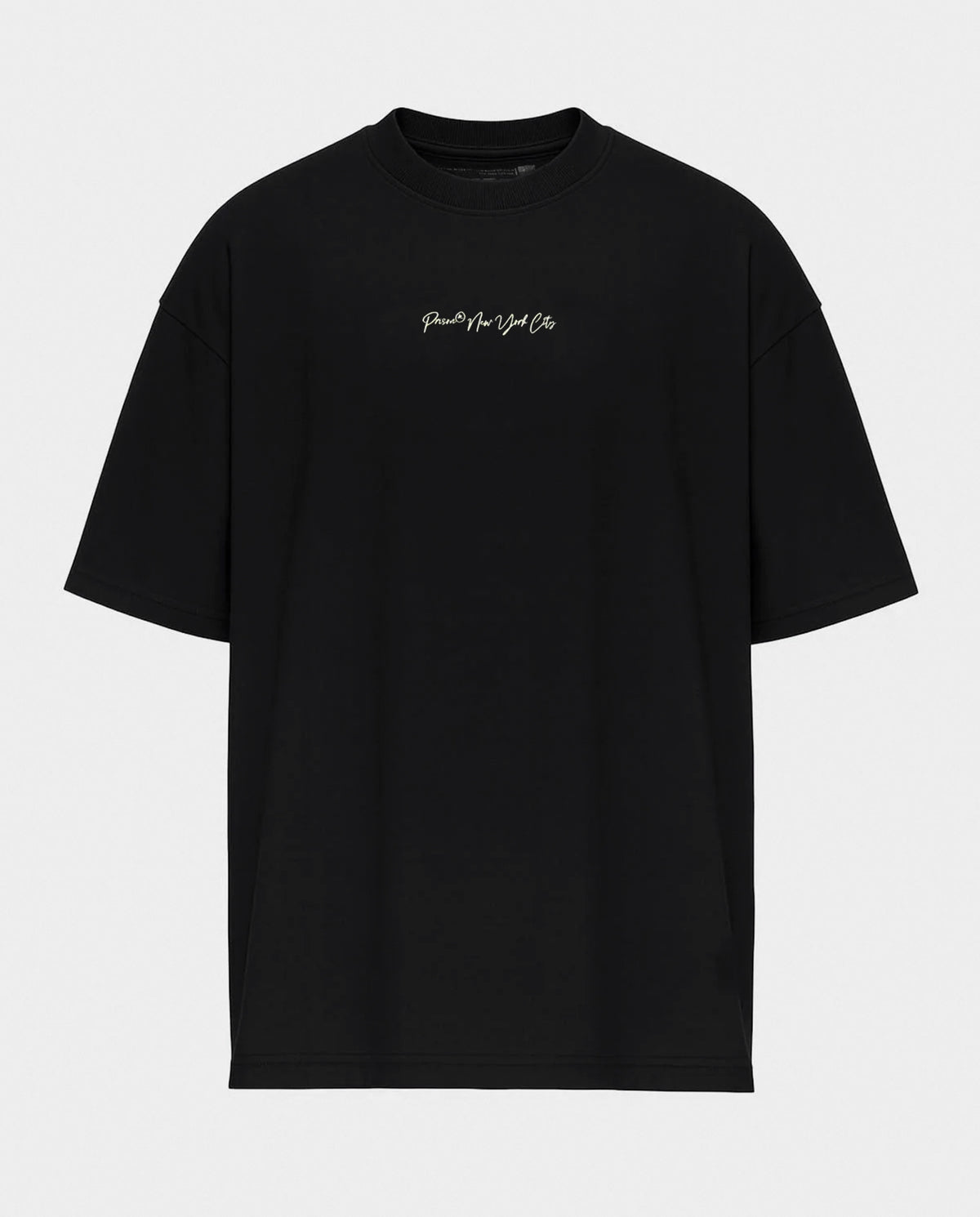Camiseta Oversized Essencial NYC Preta