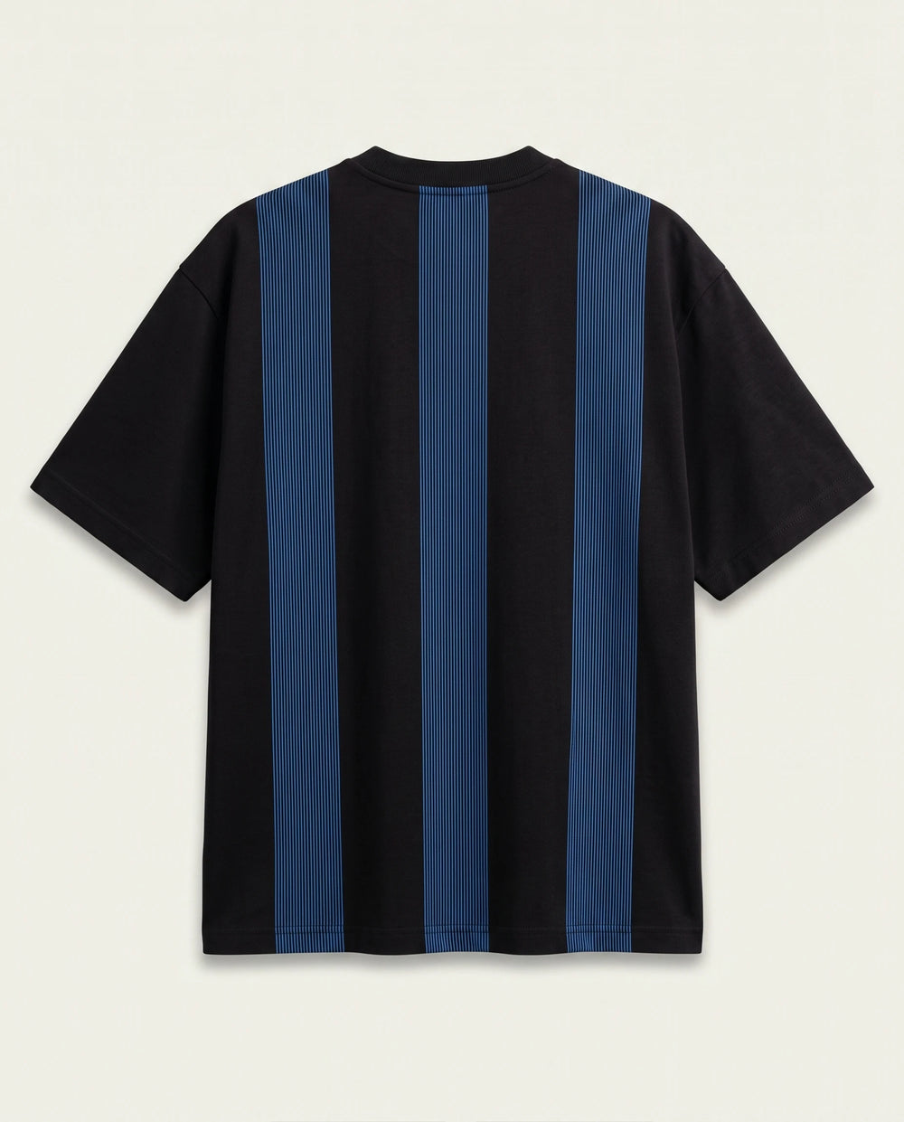 Costas · Camiseta Oversized Listrada Masculina Prison Retro Football