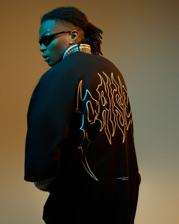 Camiseta oversized Iron preta - Prison®Camiseta