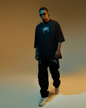 Camiseta oversized Iron preta - Prison®Camiseta