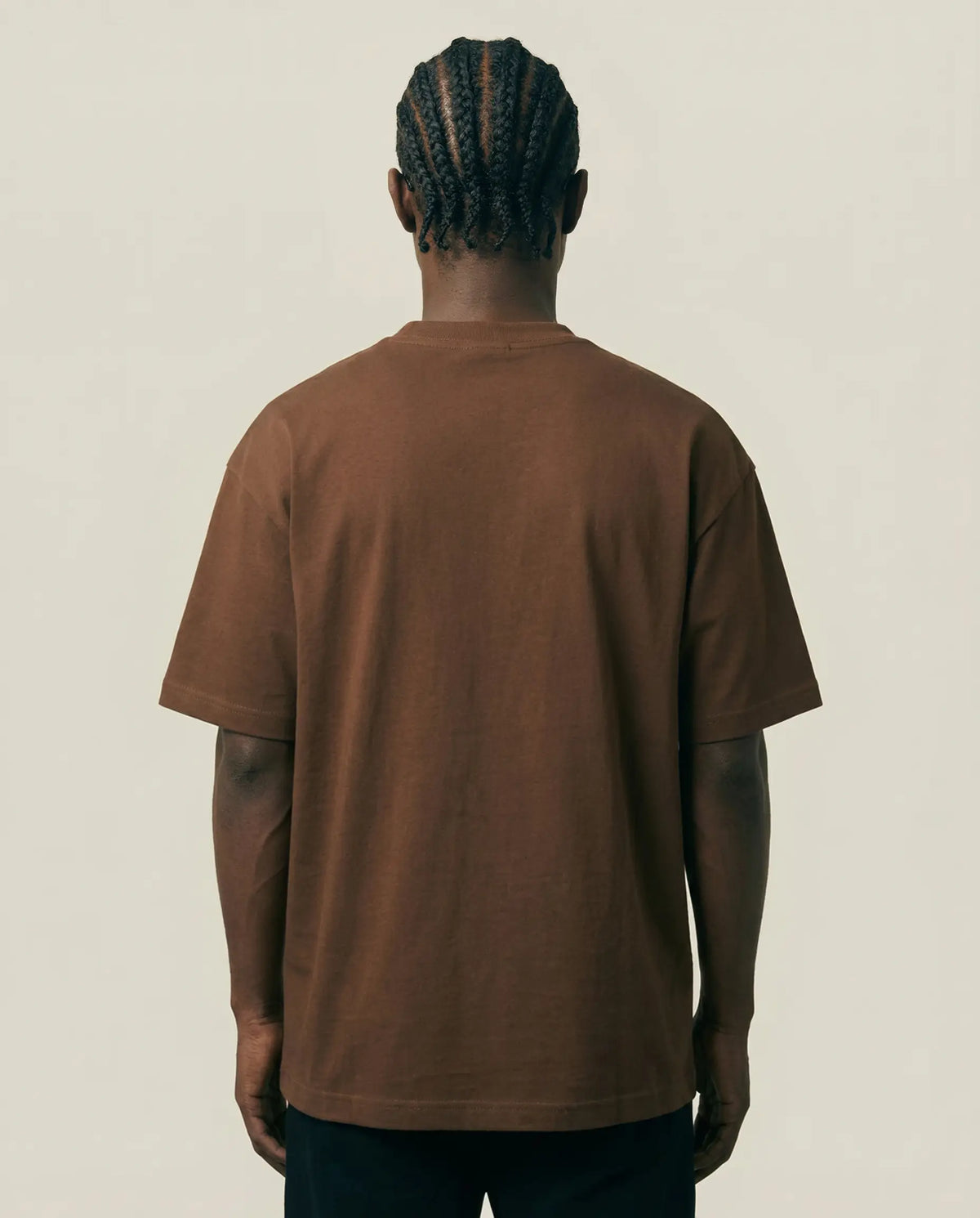 Camiseta oversized Street US Brown
