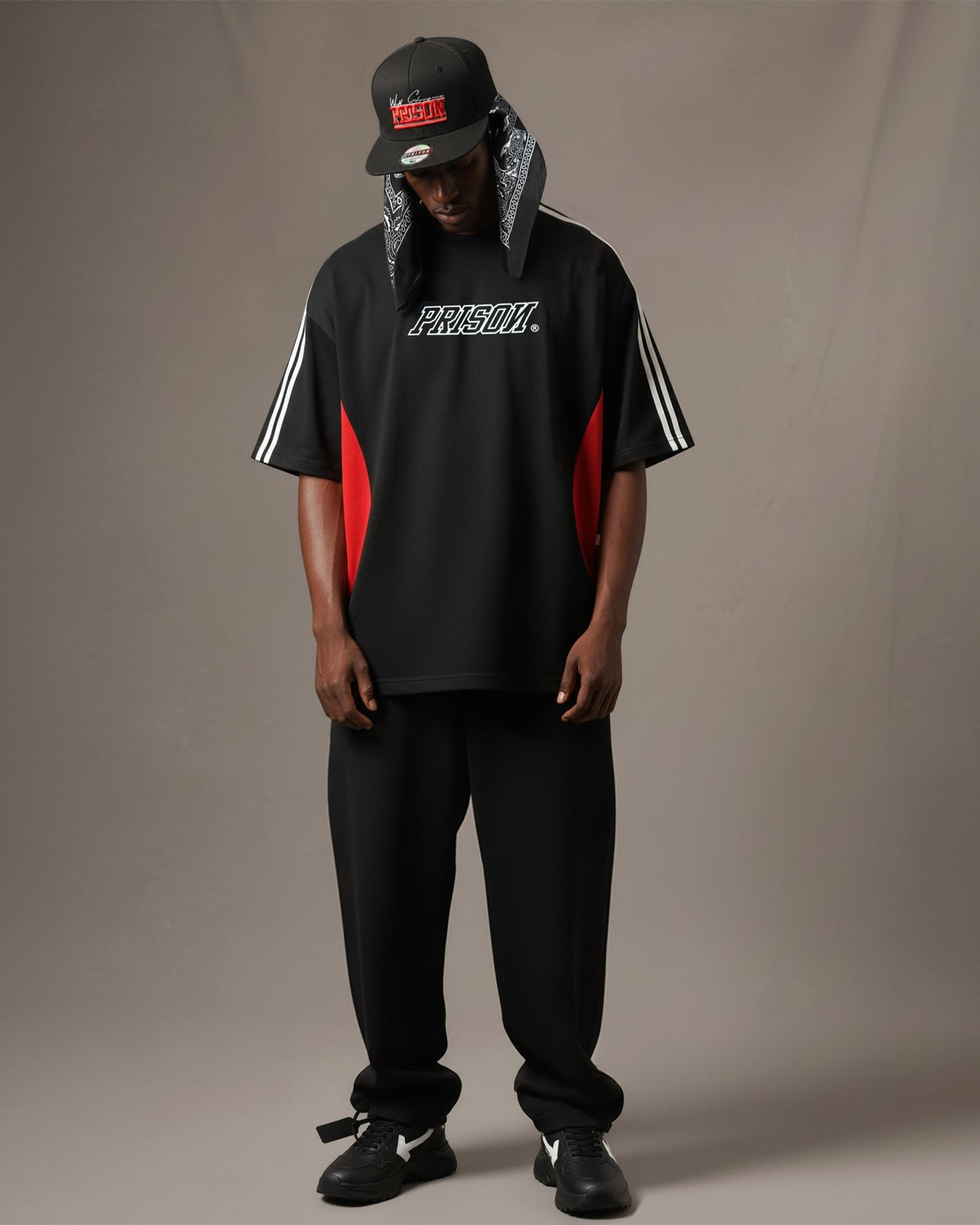 Camiseta oversized masculino blockcore - Prison®Camiseta