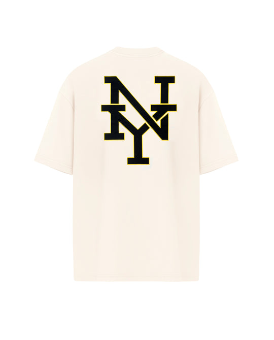 Camiseta Oversized New York Arch Off-White