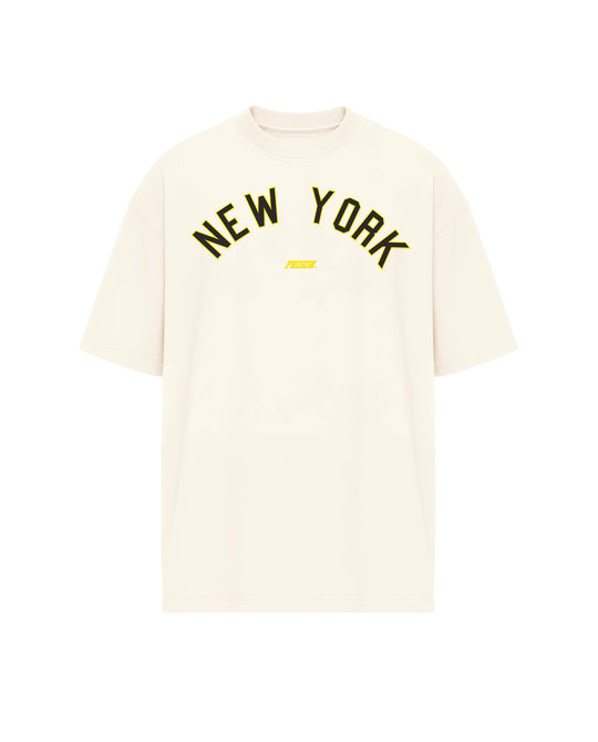 Camiseta Oversized New York Arch Off-White