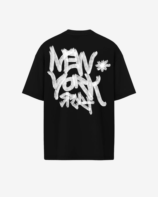 Camiseta oversized new york preta - Prison®Camiseta