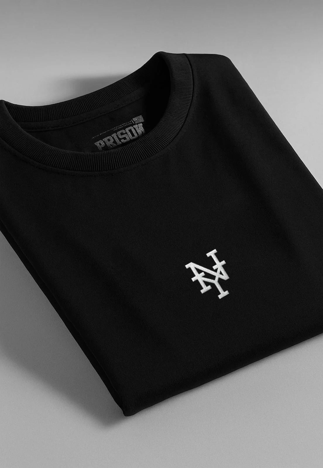 Camiseta oversized ny preta prison
